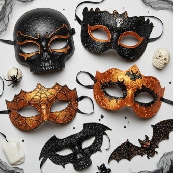 Antifaces de halloween