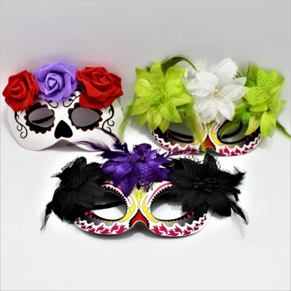 Antifaz de catrina para mujeres y hombres