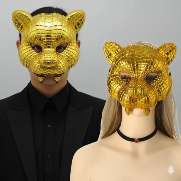 Juego del Calamar Máscara VIP - Puma Dorado hombre mujer