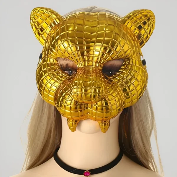 Juego del Calamar Máscara VIP - Puma Dorado mujer