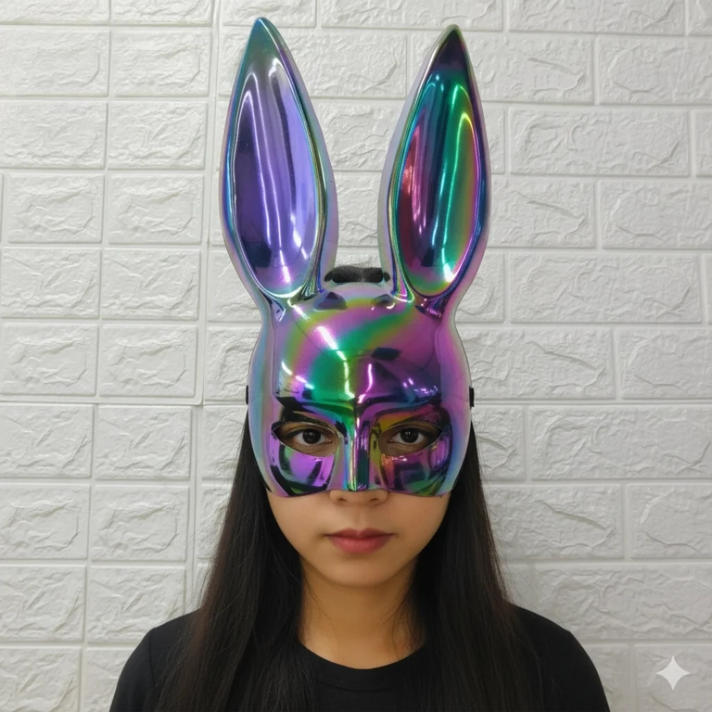 Mascara Antifaz de conejo playboy para Mujer