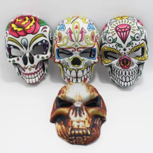 Mascara Calavera de Catrina Decorada de Dia de muertos