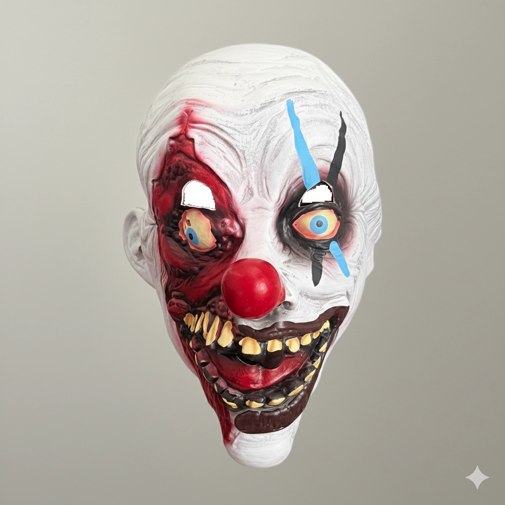 Mascara Payaso Zombie