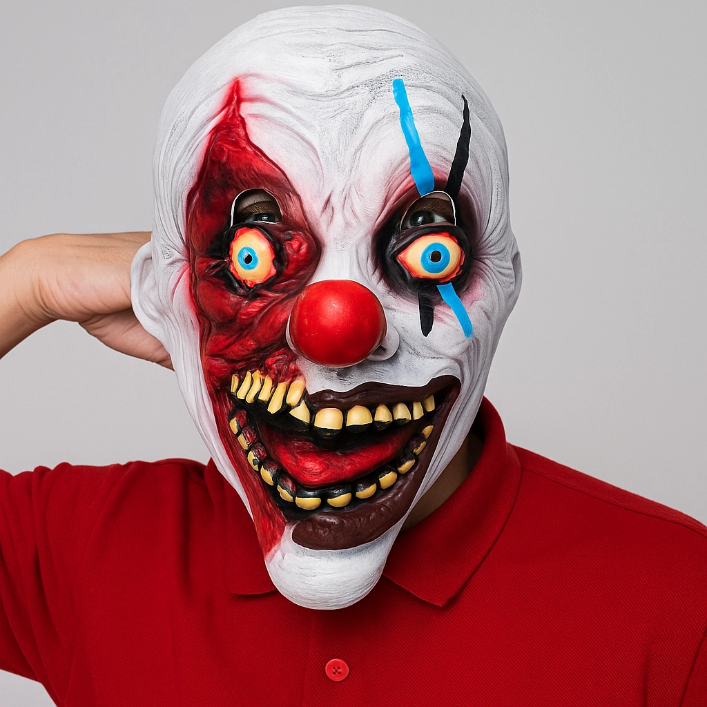 Mascara de Payaso Zombie