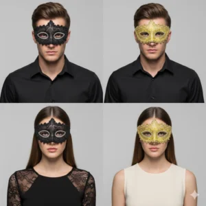 antifaces de encaje