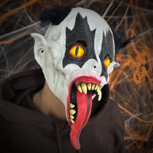 mascara vampiro halloween en latex