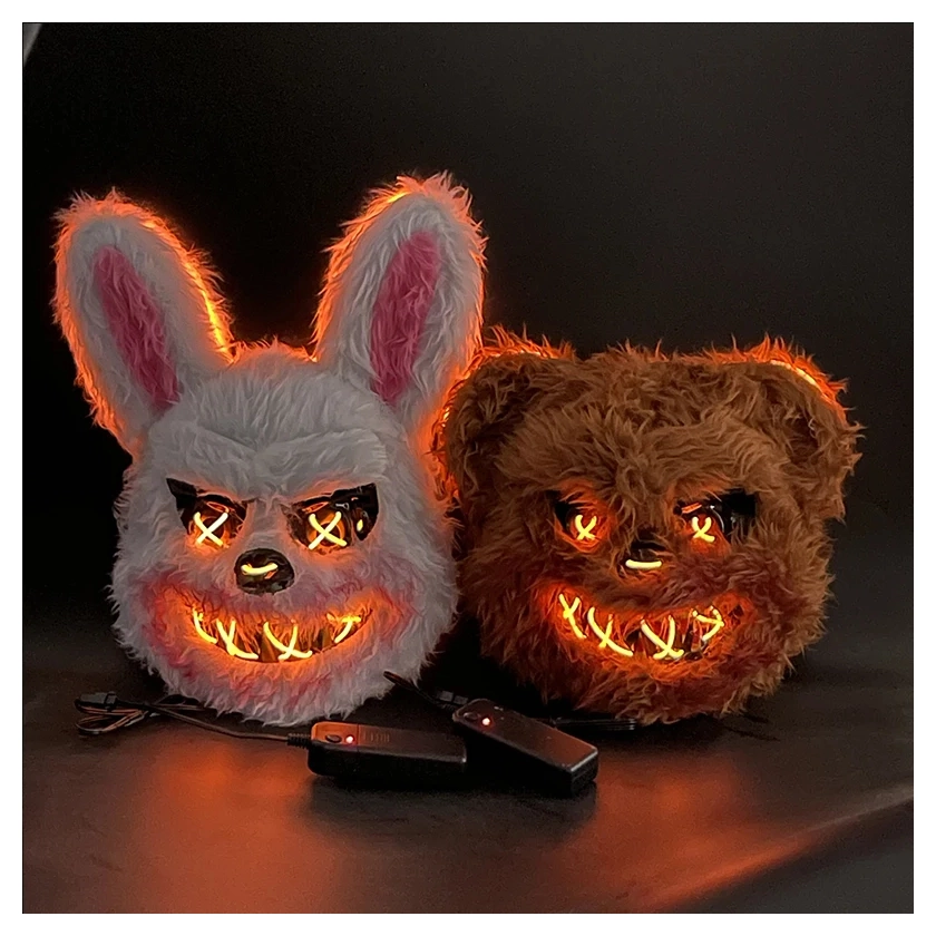 Máscara de la Purga Oso con Luz Led - Image 2