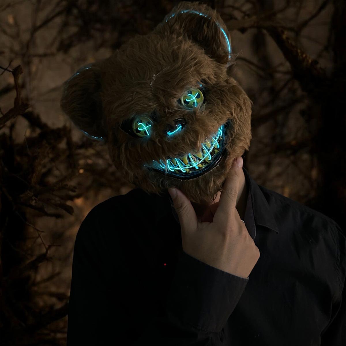 mascara de oso de la purga